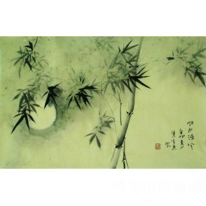 何洋 明月清风 类别: 中国画/年画/民间美术